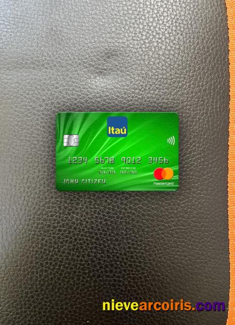 Uruguay Itau bank mastercard photolook